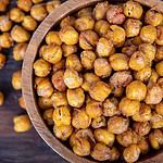 17. Spicy Roasted Chickpeas