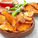 7. Baked Sweet Potato Chips